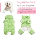 thumbnail image 2 of Dog Coat, Waterproof Dog Jacket for Winter, Fullbody Dog Coats Snowsuit, Windproof Puppy Down Jacket Coat, Fleece Winter Vest for Dogs, Cold Weather Dog Coats for Small Dogs, 2 of 5
