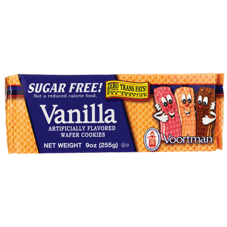 - (2 Pack) Voortman Vanilla Wafer Cookies 9 oz