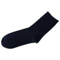 thumbnail image 2 of MSJUHEG Ankle Socks,Pilates Socks,Non Slip Socks for Women,Yoga Socks,Grip Socks,Stockings Stripe Non-slip Short 1pair Stockings Unisex Color Socks Navy 4 One Size, 2 of 2