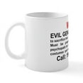 thumbnail image 2 of CafePress - Evil Genius Seeks Minions Mug - 11 oz Ceramic Mug - Novelty Coffee Tea Cup, 2 of 6