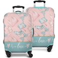 thumbnail image 1 of Travel Luggage Cover Suitcase Protector Fits 18-32 Inch Luggage Wheel Covers Patterned Travel Related Items Flower Luggage Protector Elastic Luggage Anti-scratch Suitcase Cover M, 1 of 5
