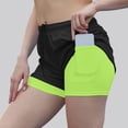 thumbnail image 2 of GEWSEY Womens Running Athletic Shorts with Liner Pockets, Quick Dry Cycling Tennis Workout Yoga Gym Hiking Jogger Outdoor Shorts (Green, S), 2 of 6