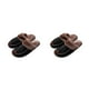 thumbnail image 2 of Sonducket Zapatillas de casa Suministros de invierno Zapato cálido Zapatos impermeables de fondo Accesorios para el hogar Calentador Mujer Negro Negro 29 (43-44) 2Conjunto, 2 of 6