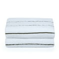 thumbnail image 3 of Ample Decor 100% Cotton Set of 2 Beach Towel Large Absorbent Cabana Striped Lightweight for Adults - Brown - 30 x 68 inch, 3 of 6
