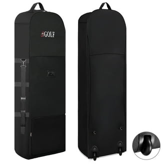 OutdoorMaster Padded Golf Club Carry Bag with Sided Cover, 900D