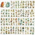 thumbnail image 5 of 26 Sheets Glitter Temporary Tattoos for Kids Adult, Watercolor Safari Animal Fake Tattoos for Birthday Party Favors Goodie Bags Stuffer Gift Bag Fillers, 5 of 9
