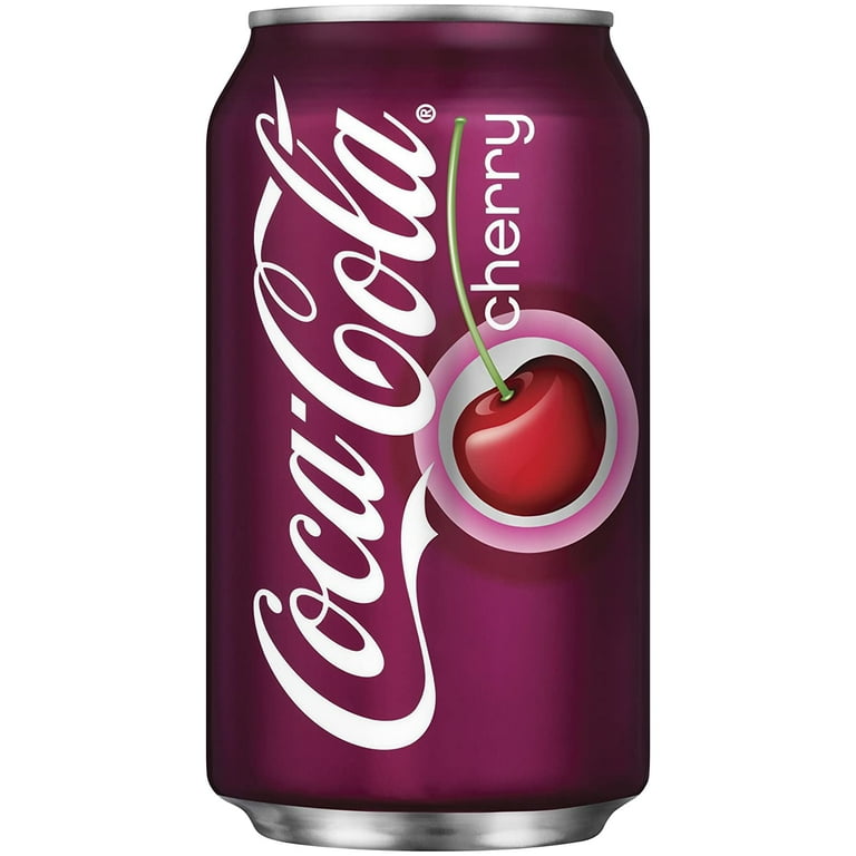 Coca-Cola Cherry Soda 12oz Cans (Pack of 36) - Walmart.com