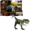 Jurassic World Roar Attack Allosaurus Camp Cretaceous Dinosaur Figure with Movable Joints, Realistic Sculpting, Strike Feature & Sounds, Carnivore, Kids Gift 4 Years & Up