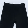 thumbnail image 4 of Bixock Toddler Girls Leggings High Waist Flare Pants Kids Trousers Elastic Waist Ruffle Solid Color Side Pocket Loose Stretch Fall Casual Daily Wear Size 9-10Years, 4 of 6