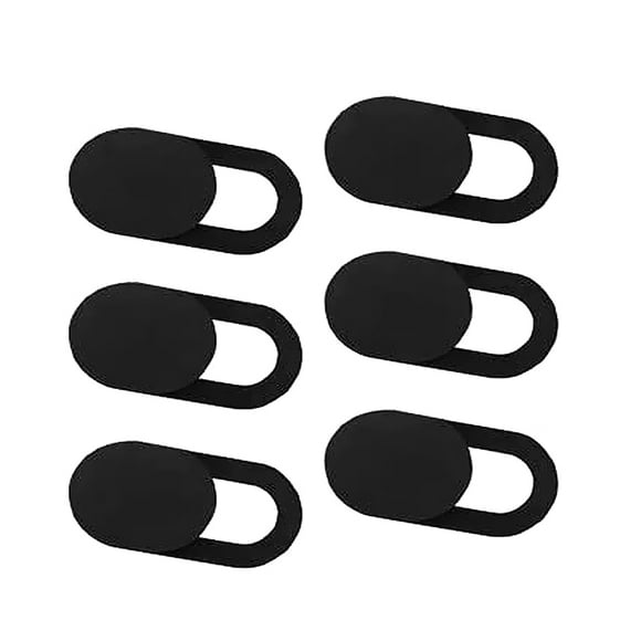 Yeacher Camera Protection Ultra Thin Webcam Cover For Computers Laptops Tablet Cover 6PCS Black