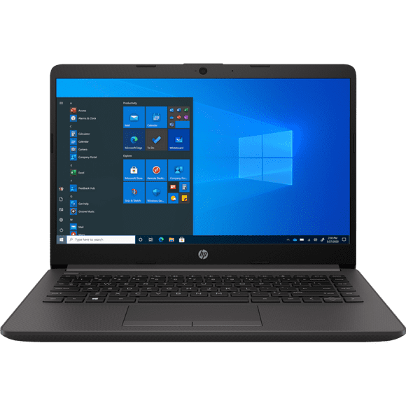 Laptop HP 245 G8: Procesador AMD Ryzen 5 5500U, 8GB DDR4, SSD de 256GB, Pantalla de 14" LED, Video Radeon Graphics, S.O. Windows 10 Home HP 5C6G5LT#ABM