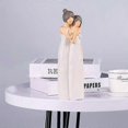 thumbnail image 3 of Mother And Daughter Statue Mom Hug Daughter Sculptures Meaningful Family Moments Suitable For Home Bedroom Living Room Tabletop, 3 of 5