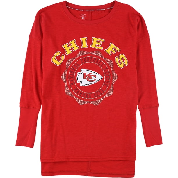 Tommy Hilfiger Mujer Kansas City Chiefs Embellecido Camiseta kac S
