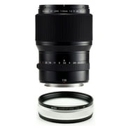 Fujifilm GF 110mm f/2 R WR LM Lens - with NiSi Close Up Lens Kit NC 77mm with 67 & 72mm Adapters