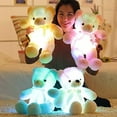 thumbnail image 3 of Oso de peluche LED, juguete de peluche, juguetes coloridos y luminosos para niños y adultos, regalo de cumpleaños Xemadio LKX-0439-2, 3 of 4