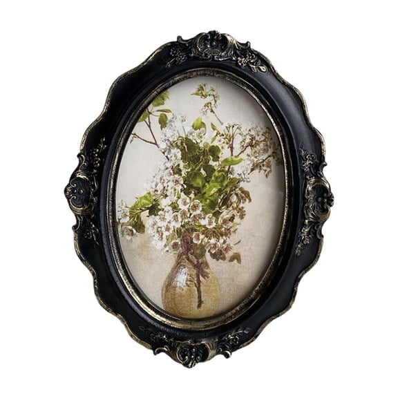 FashionCha Vintage Style Picture Frame Antique for Wall Hanging Desktop Home Decoration
