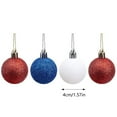 thumbnail image 3 of 4th of July Tree Ornaments Set of 12 - Patriotic Red White Blue Sequin Star Balls for Independence Day, Memorial Day Veterans Day Holiday Home Party Decorations, 3 of 9