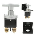 thumbnail image 3 of Interruptor De Desconexión De Batería, Amplia Aplicación, Resistente Al Agua, Duradero, Bien Sellado, Interruptor De Apagado De Batería De 12V A 48V Para Automóvil, RV Y Barco, 3 of 7