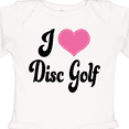 thumbnail image 4 of Inktastic I Love Disc Golf Boys or Girls Long Sleeve Baby Bodysuit, 4 of 5