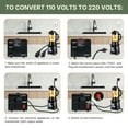 thumbnail image 5 of LVYUAN 3000 Watts Peak Voltage Converter Transformer Step Up/Down 110V to 220V / 220V to 110V Circuit Breaker Protection, 5 of 14