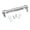 Silver, variant on Bikes Alloy Extension Rod for Folding Rear Rack Mount Cycling Telescopic Bar - Black
