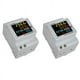 thumbnail image 1 of 2X Monitor de CA de Riel DIN 6IN1 40-300V 100A Factor de Potencia de Corriente de Voltaje Medidor de Frecuencia de Energía Eléctrica KWH VOLT AMP, 1 of 5