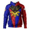 thumbnail image 3 of Sudadera con capucha con estampado de la bandera nacional de Filipinas para hombres y mujeres, novedad en sudaderas y sudaderas, ropa de calle, ropa deportiva para niños, 3 of 5