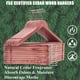 thumbnail image 5 of Percheros de madera Amber Home American Red Cedar, paquete de 16, 5 of 7
