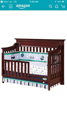 Baby Cache Covington Toddler Guard Rail Cherry Walmart Com