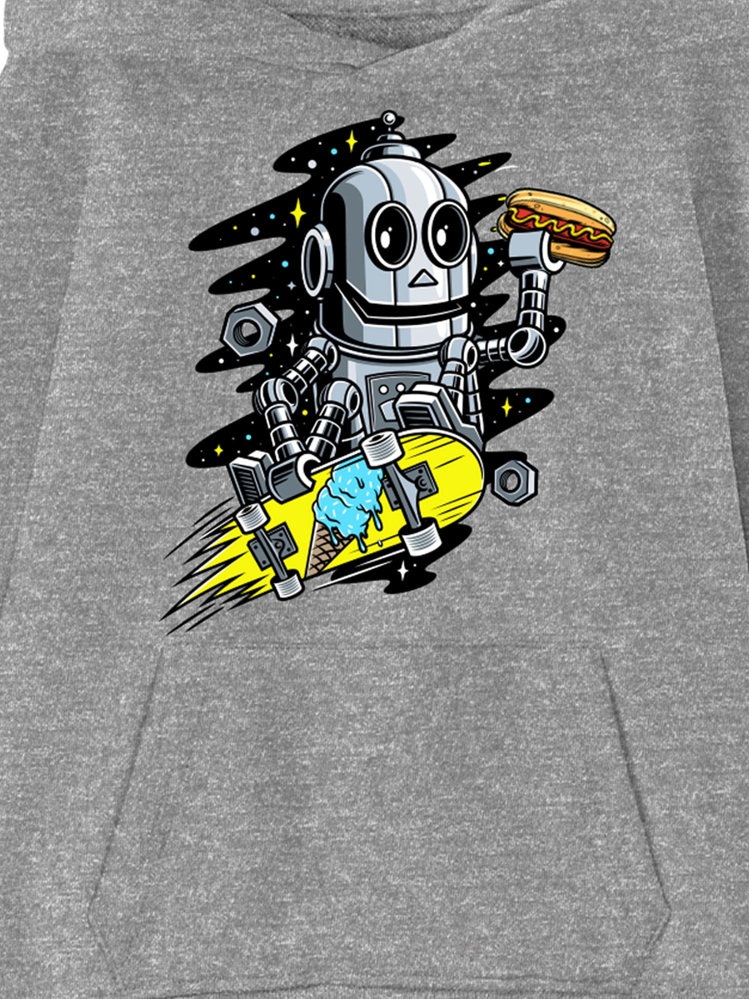 Greg Lutzka, Robot Space Hot Dog Boys Graphic Hoodie, Sizes XS-XXL