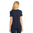 thumbnail image 2 of Hanes SL04 Womens Nano-T T-Shirt Size Small, Navy Blue, 2 of 6