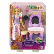 Disney Princess Toys, Rapunzel Doll, Vanity And Accessories