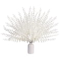 thumbnail image 1 of Tallos de Eucalipto Artificiales Blancos, 36 Piezas Hojas de Ramas de Eucalipto de ImitacióN para Arreglos Florales DecoracióN de Ramo de Boda, 1 of 5