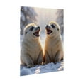 thumbnail image 2 of 500 Piece Adult Jigsaw Puzzle Two Adorable Seal Pups In Snowy Winter Wonderland Challenging And Relaxing Puzzle For Adults Fun Brain Teaser Great Gift Idea Unique Home Decor, 2 of 7