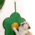 thumbnail image 3 of Scratcher Chat Griffoir Pad Sisal Matériel Résistant à l'Usure Grand Espace Forme Mignon Chat Tapis de Grattage pour Chat de Compagnie, 3 of 6