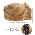 thumbnail image 2 of Extensions de Mini Chouchous en Cheveux Synthétiques avec Pince à Cheveux Space Buns, 2 of 7