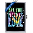 thumbnail image 3 of Jason Naylor - All You Need Is Love Wall Poster, 14.725" x 22.375", Framed, 3 of 3