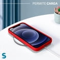 thumbnail image 4 of Funda de Protección para iPhone 12 - Sovico - Silicón con Forro de Microfibra, 4 of 6