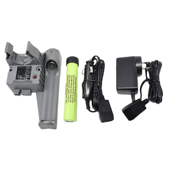 STREAMLIGHT  Stinger PiggyBack Smart Charger With Battery And AC Wall Cord And DC Car Cord (75277 22060 22051-BUNDLE)
