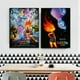 thumbnail image 4 of Póster de la película de Disney La Sirenita, impresiones de la princesa Wall-E, película de dibujos animados elementales, pintura en lienzo, decoración de pared para guardería, 4 of 5