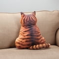 thumbnail image 2 of Cat Shaped Back Pillow, 2 of 3