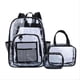 thumbnail image 1 of Waterproof Backpack Transparent Teenagers Large Capacity Backpacks,A, 1 of 5