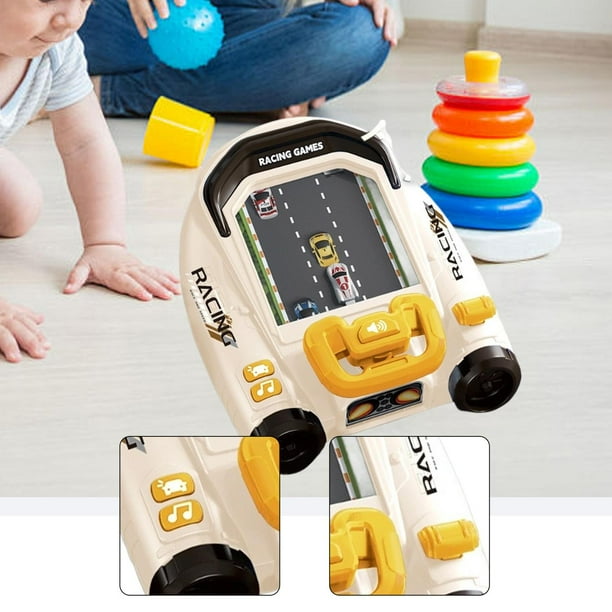 Volante musical para niños, juguete de simulación de conducción de coches con sonido para mayores de 3 años, juguete educativo de aprendizaje, regalo