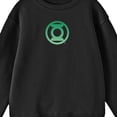 thumbnail image 7 of Green Lantern Emblem Boy's Black Long Sleeve Shirt-Small, 7 of 7