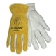 thumbnail image 1 of Guantes Tillman 1414 Unlined Drivers, XL, blanco/amarillo, 1 of 1