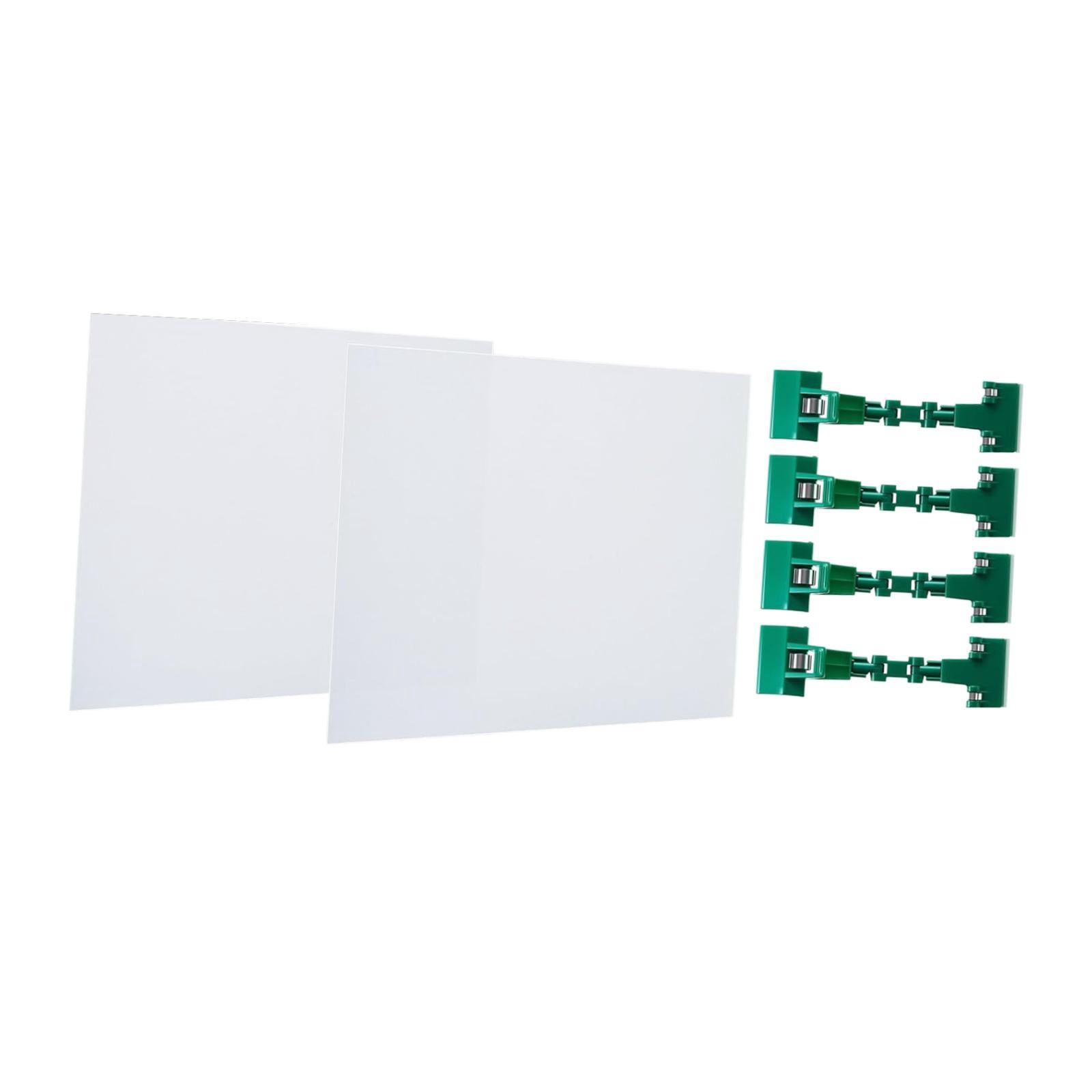 Abbraccia 2 Pieces Clay Screen for Pottery Tool Protection Keep Tidy Stable Crafts for Pottery Wheel Forming Machine Protection