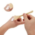 thumbnail image 3 of Unique Bargains 2 Pcs Multifunctional Facial Mask Brush Flesh, 3 of 5