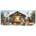 thumbnail image 5 of Large Festive Holiday Welcome Banner for Outdoor Garage Door Front Porch and Yard Decoration Sign, 5 of 5
