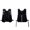 Black, variant on Ultra Light Reflective Running Hydration Vest, Adjustable Breathable Cycling Water Backpack with Multi Pockets, 1.5L Hydration Bladder Compatible Race Vest for Marathon Running, Hiking, Cycling