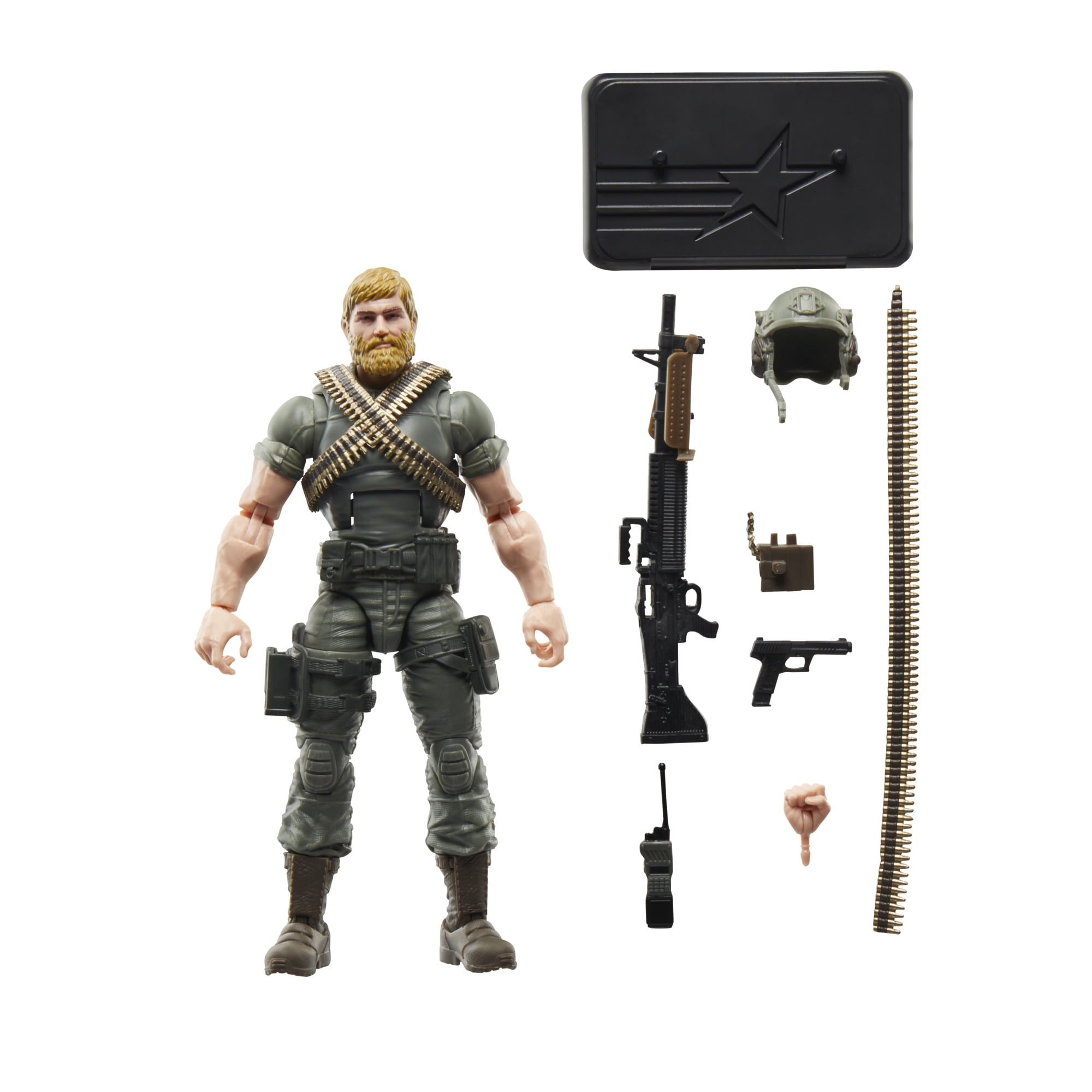 G.I. Joe Classified Series Retro Cardback, Craig “Rock ’N Roll” McConnel, 6” Action Figure